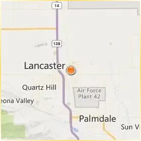 University of Antelope Valley Location Map University of Antelope Valley Location Map